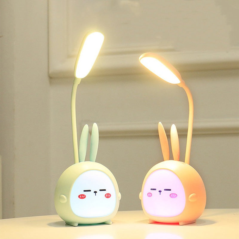 Eye Protective Cartoon LED Desk Night Lamp - USB Rechargeable_0