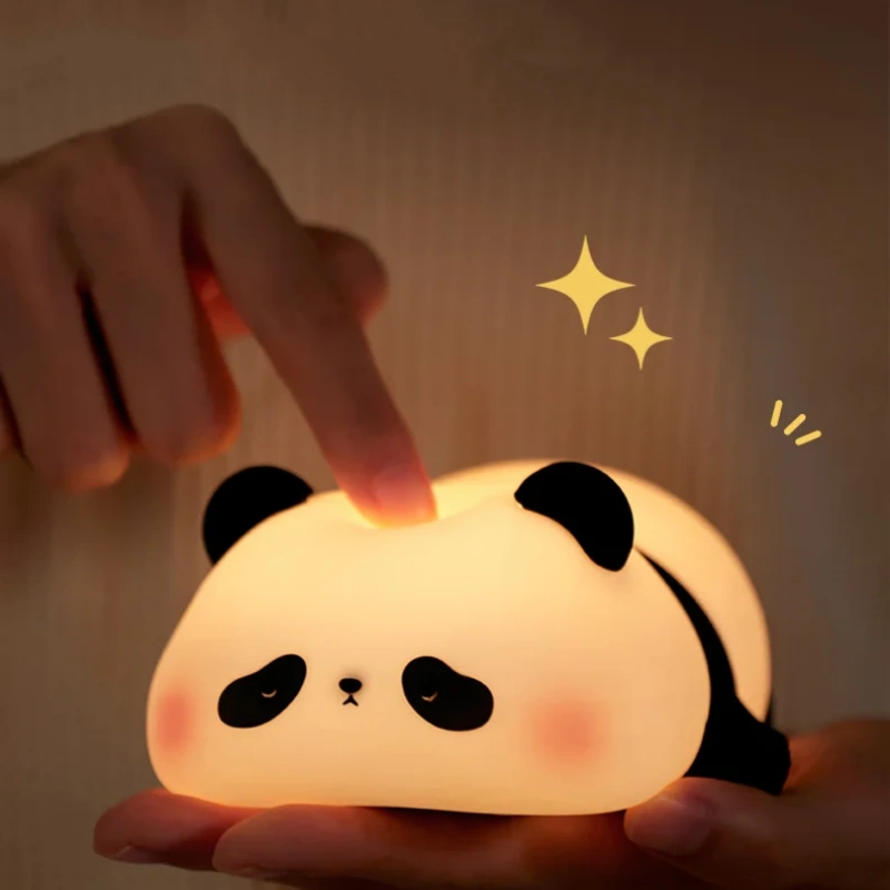 Adjustable Desktop Mini Panda LED Night Light_4