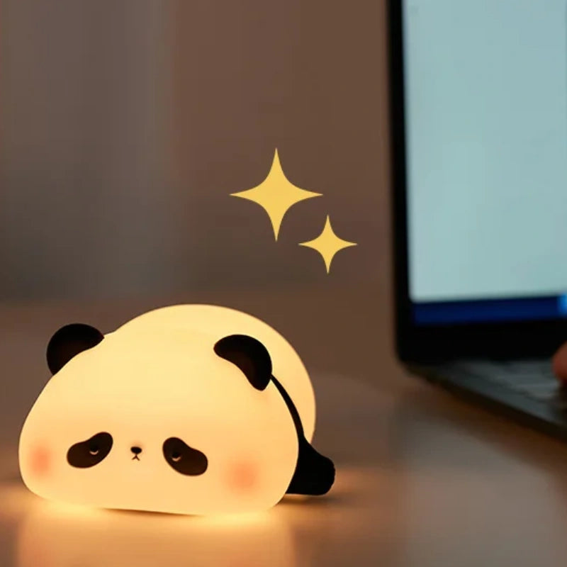 Adjustable Desktop Mini Panda LED Night Light_6