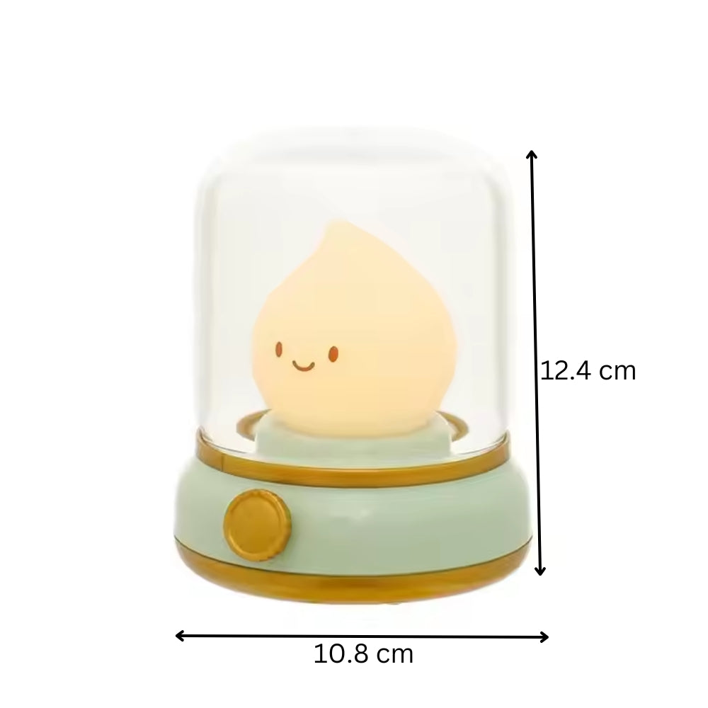 Mini Desktop LED Cute Night Lamp USB Rechargeable Portable Cartoon Table Lamp_8