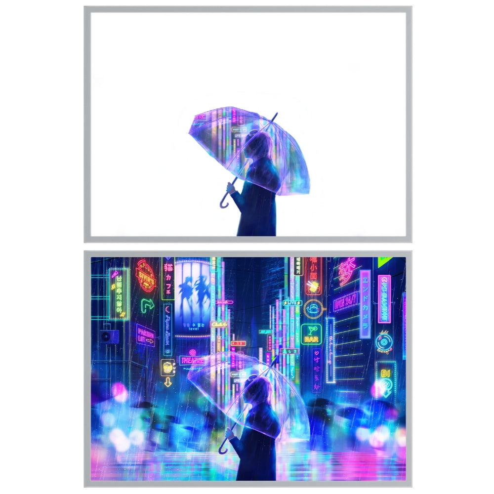 LED Painting Lamp Anime Cyberpunk LED Night Light_6