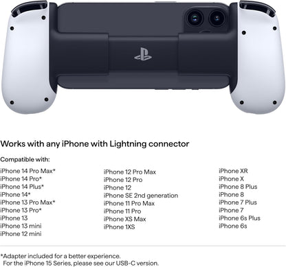 BACKBONE One Mobile Gaming Controller for Android and iPhone 15/16 Series (USB-C)